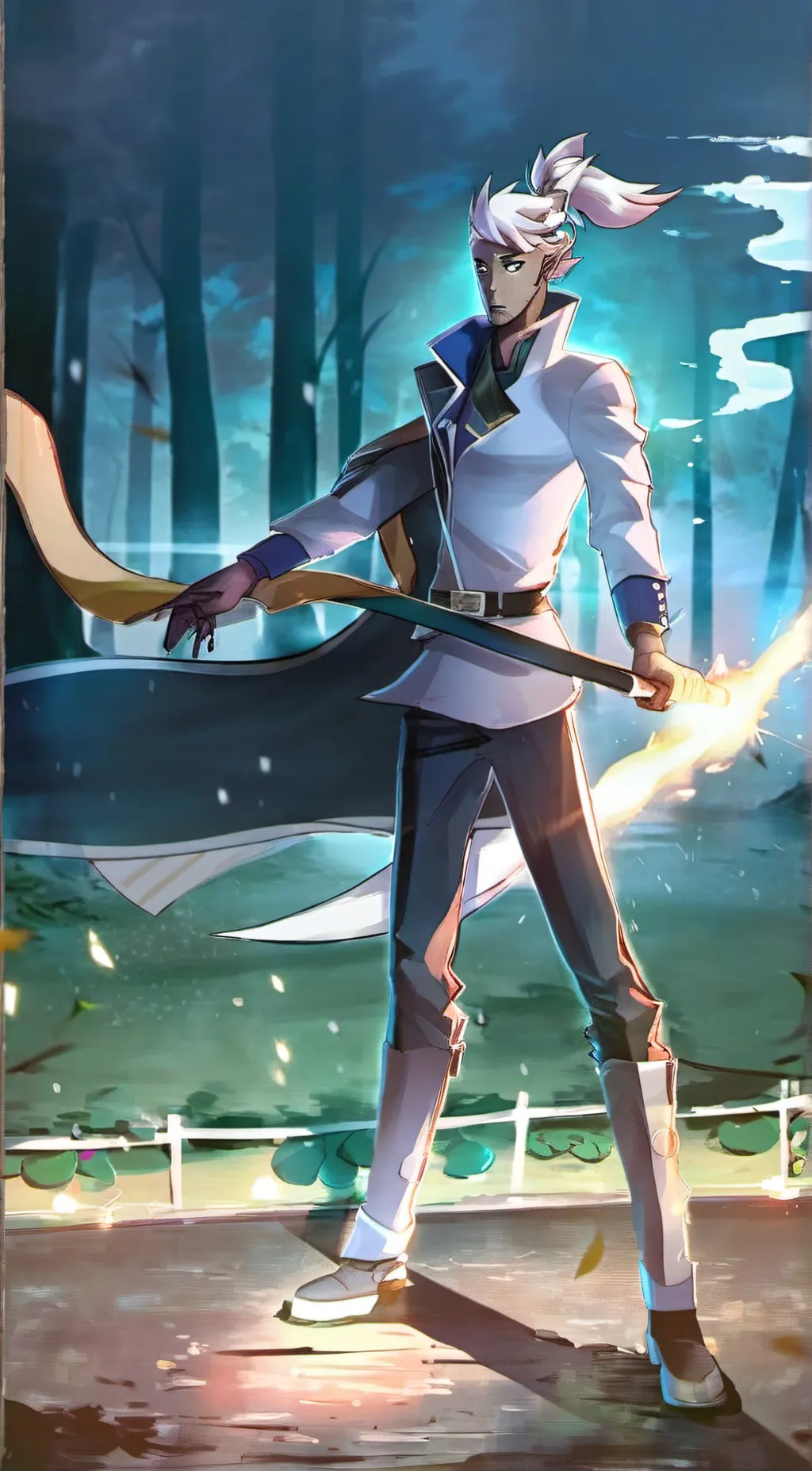 ai character: Dragon prince  background