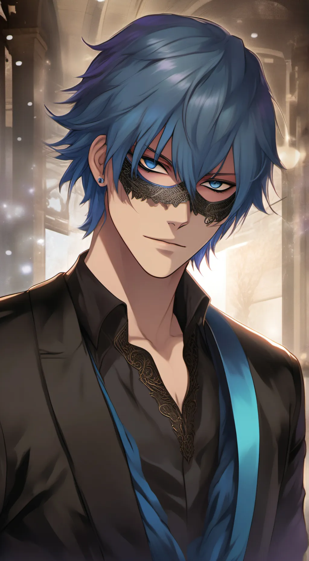 ai character: Sal  background