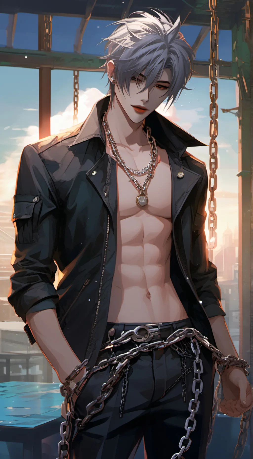 ai character: Jackson  background