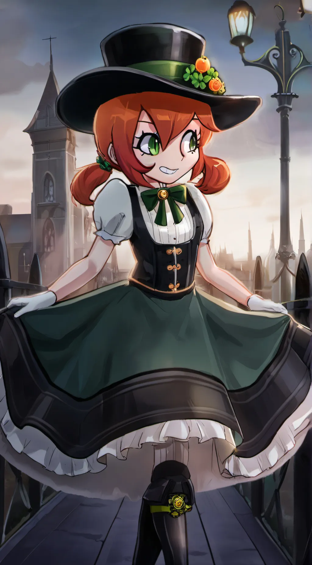 ai character: Lola Bonheur background