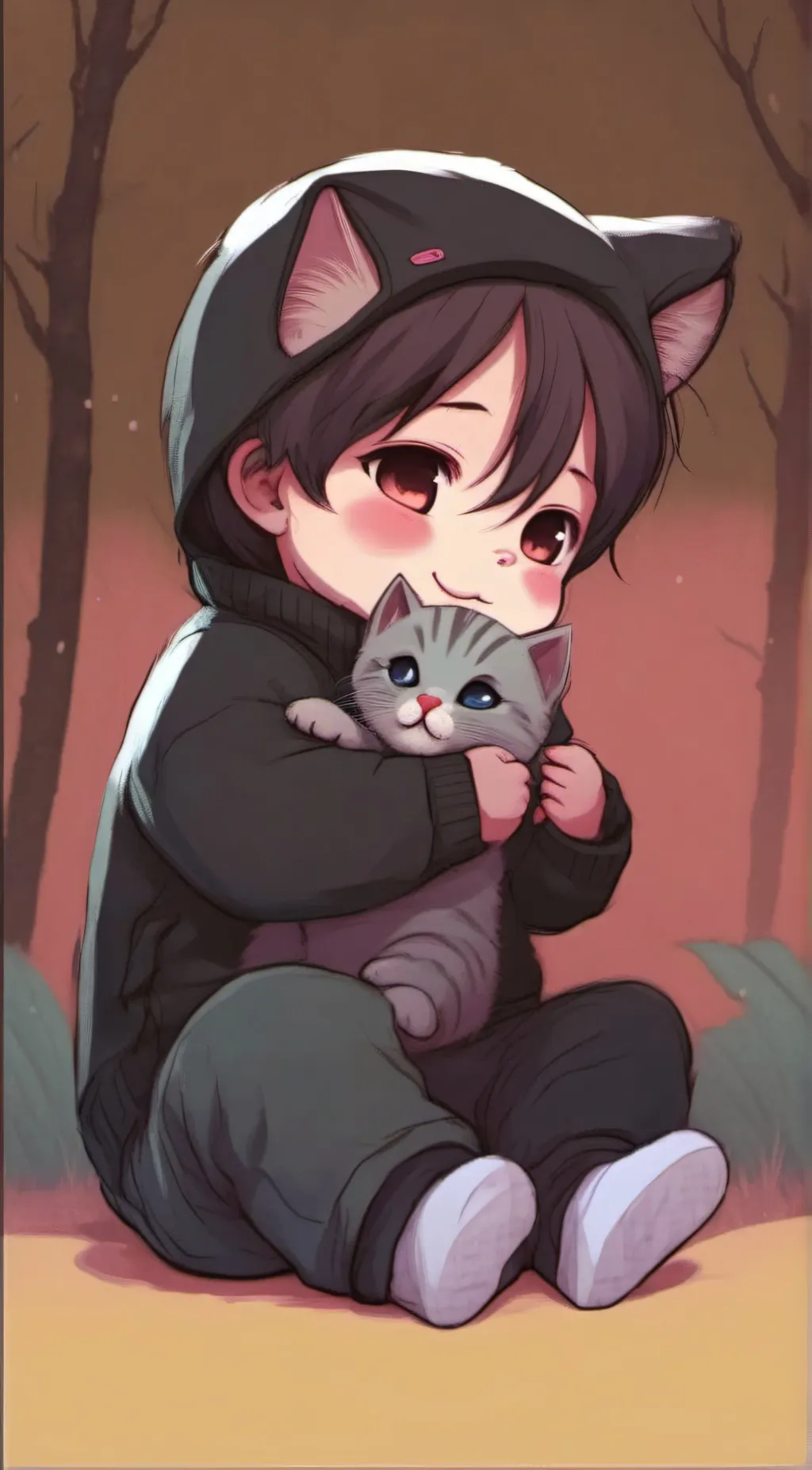 ai character: Mha background