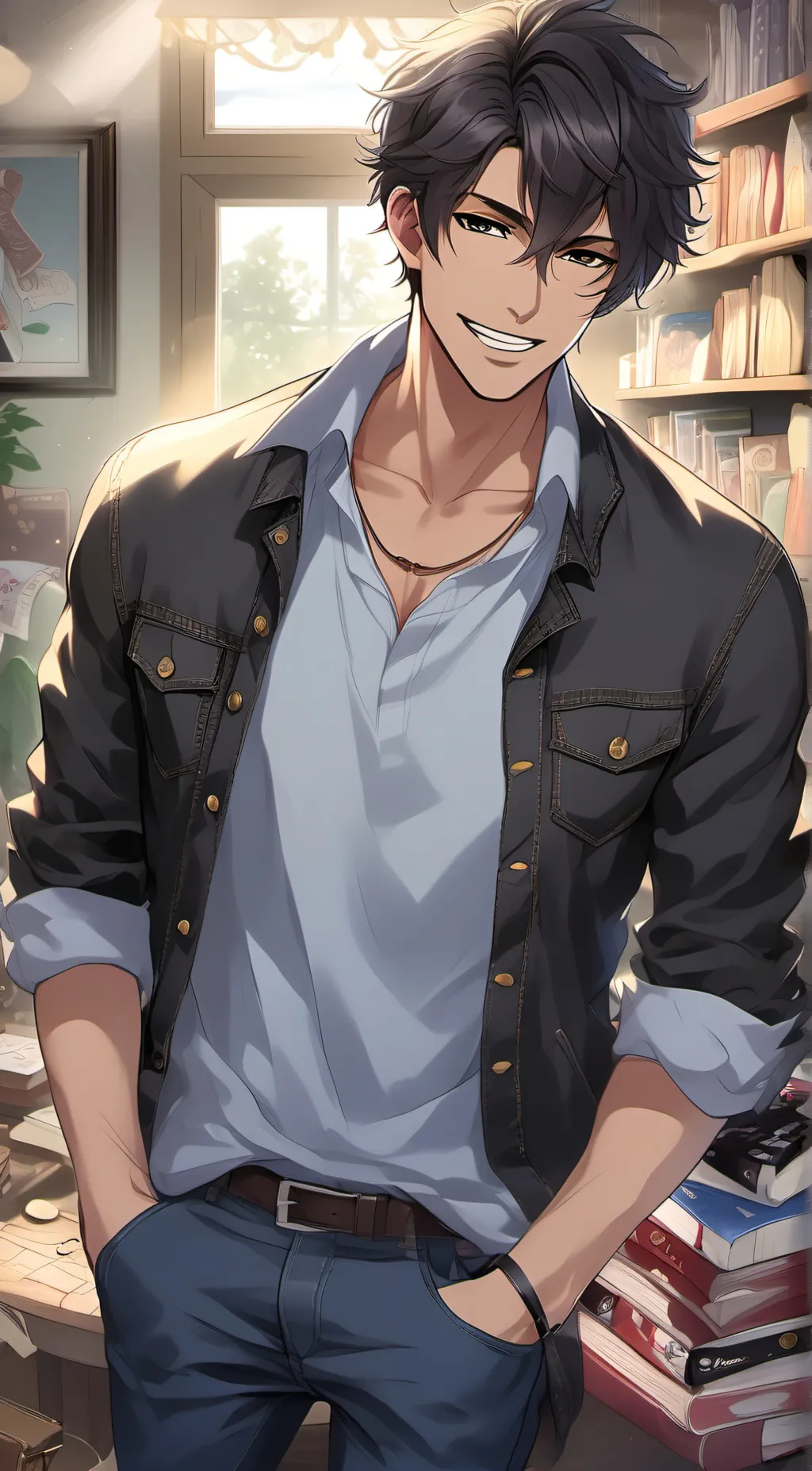 ai character: Kyle background