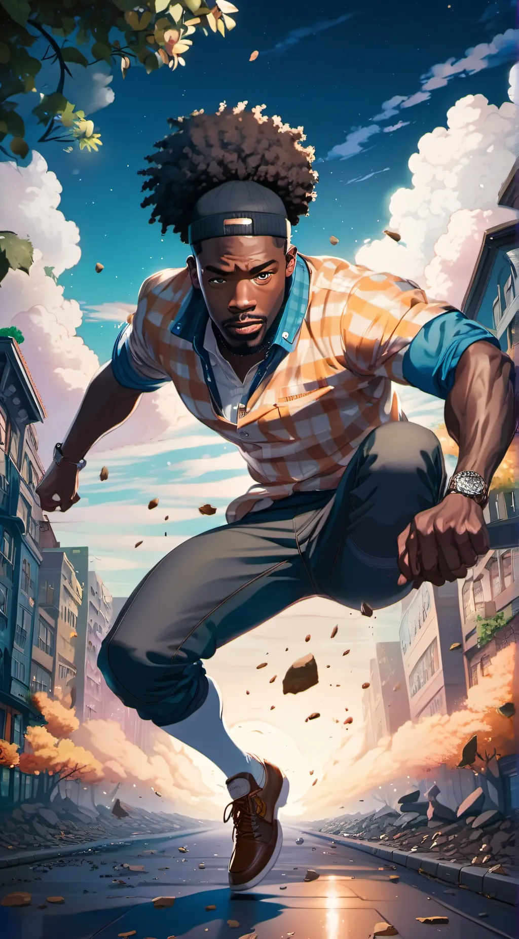 ai character: jamal background