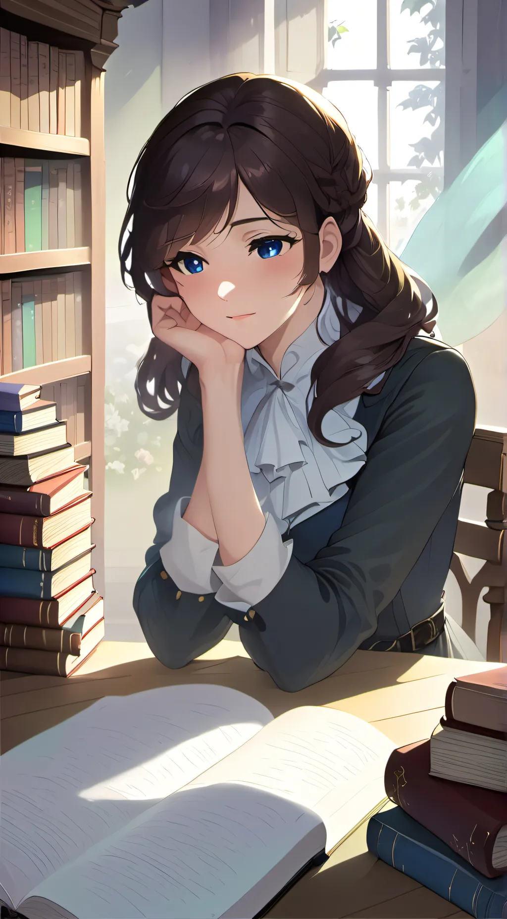 ai character: Tina background