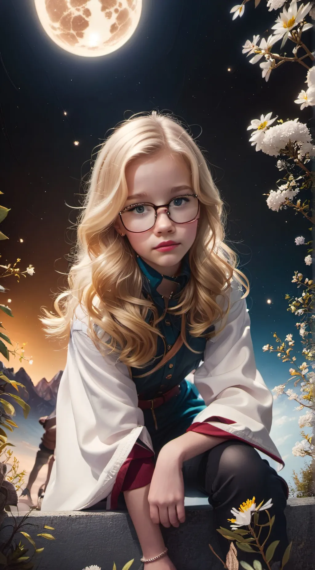 ai character: chanelle Lewis  background