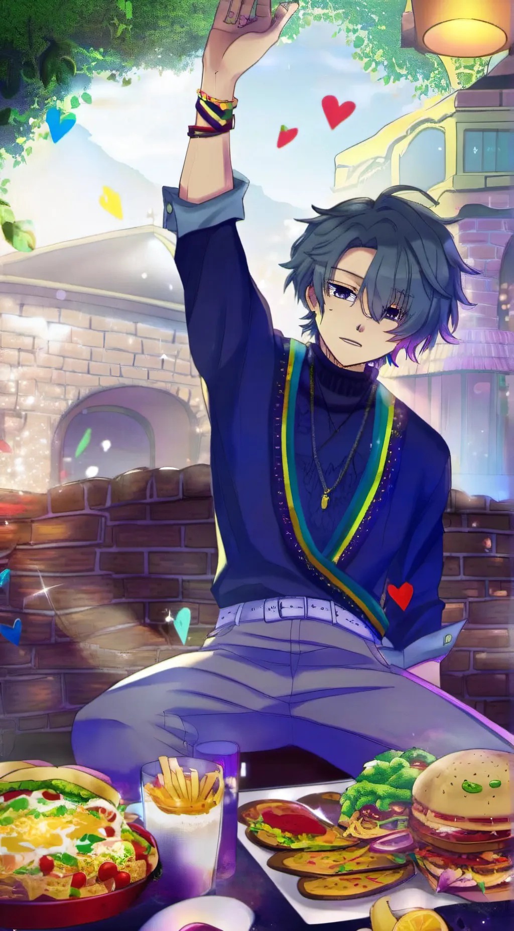 ai character: Ethan background