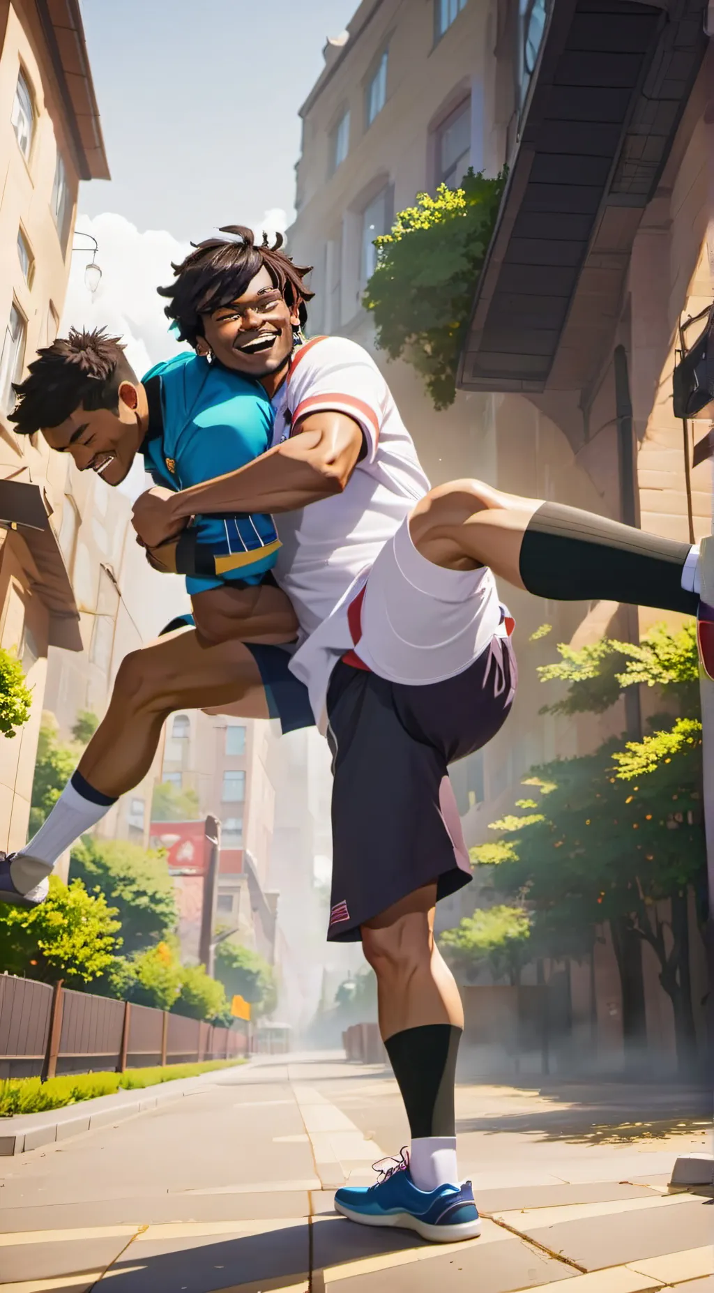 ai character: Mark background