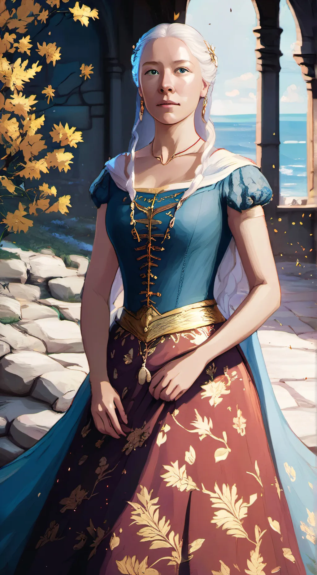 ai character: Rhaenyra Targaryen background