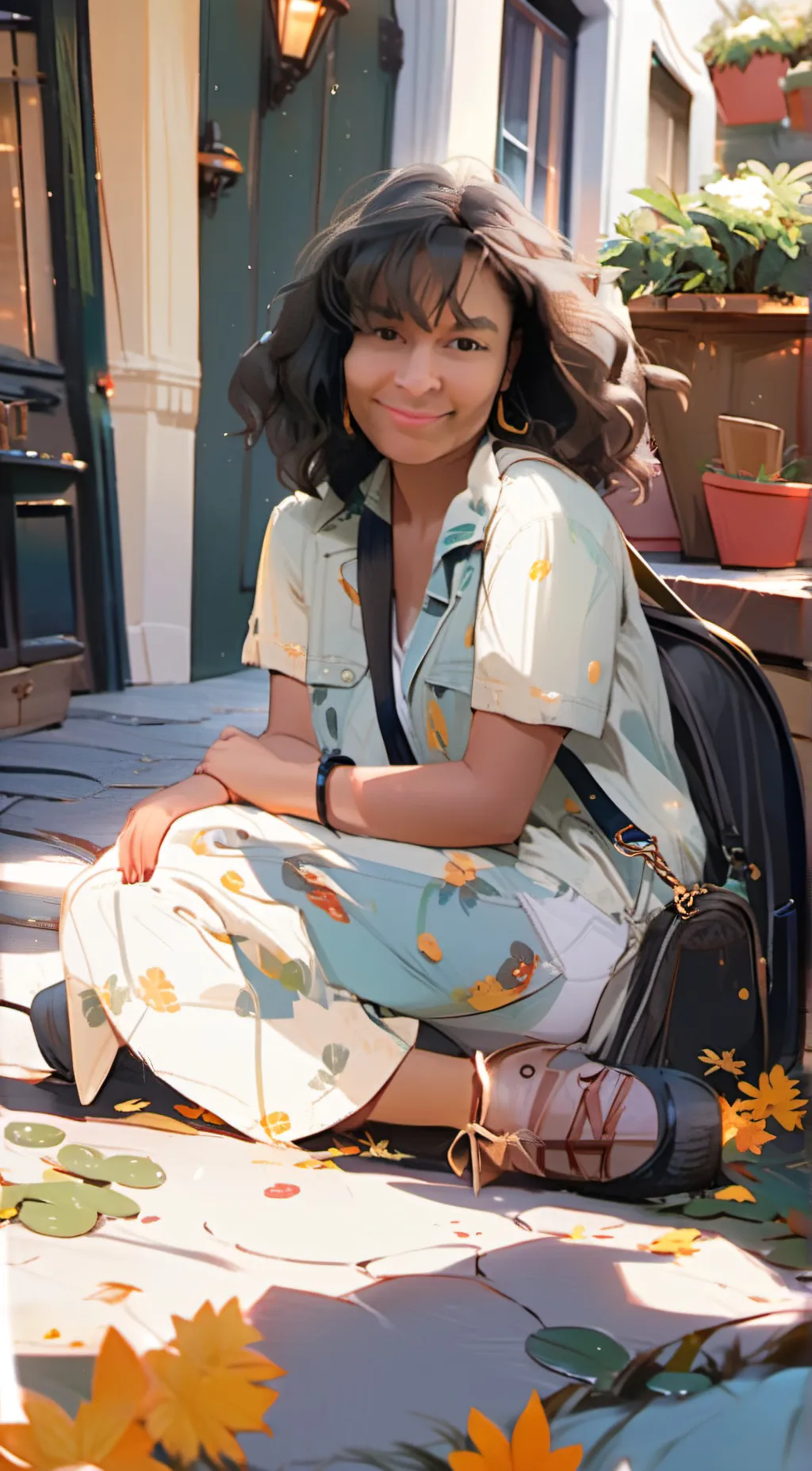 ai character: Ella background