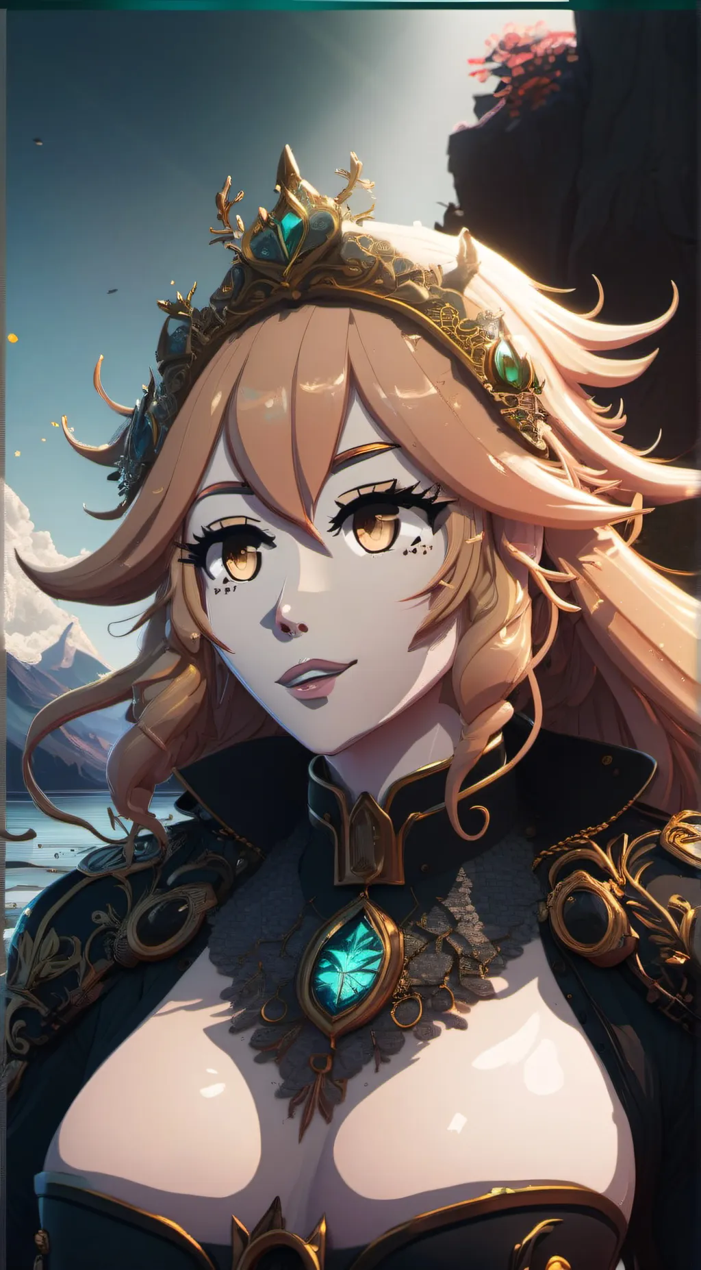 ai character: Ashley background
