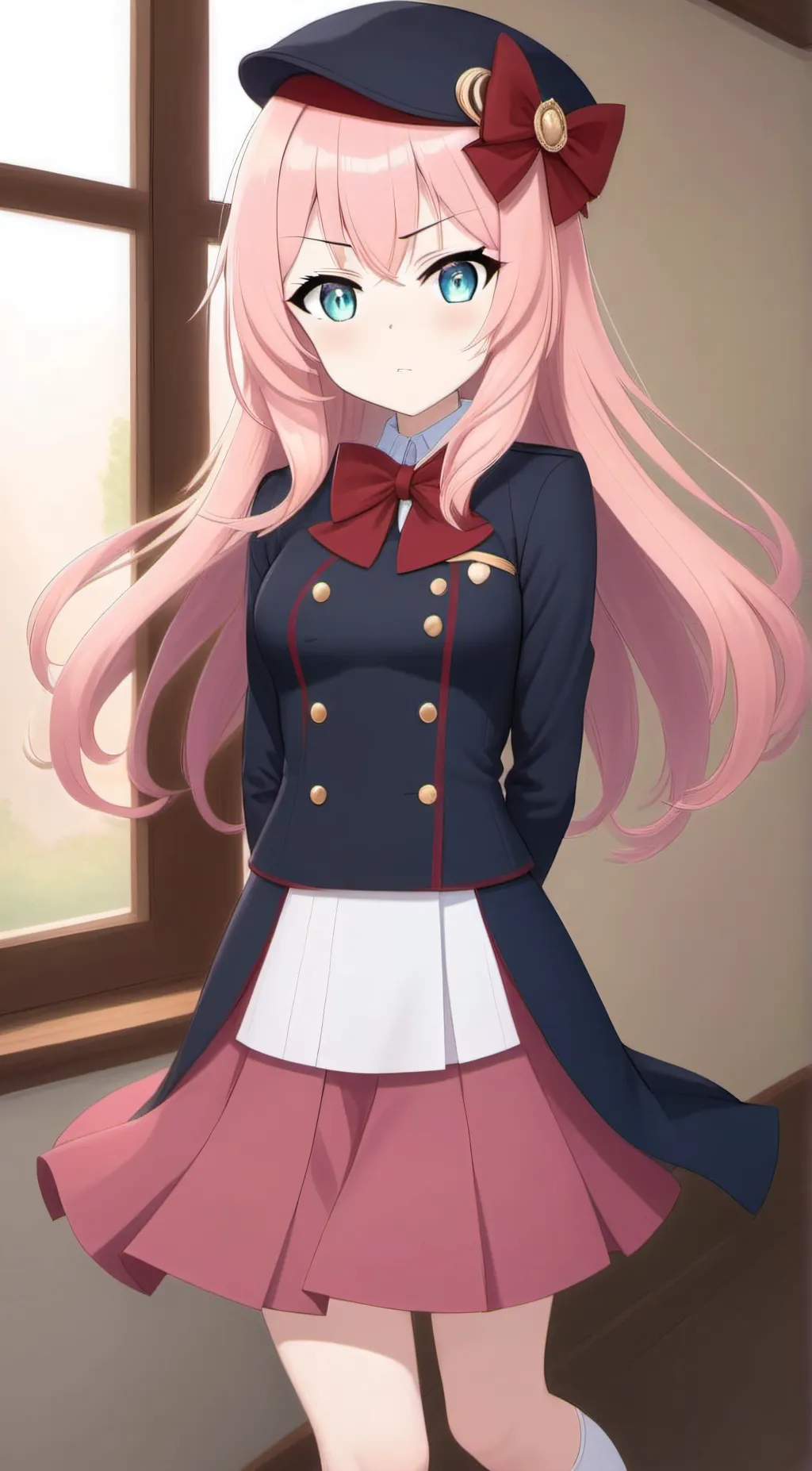 ai character: Sayori  background