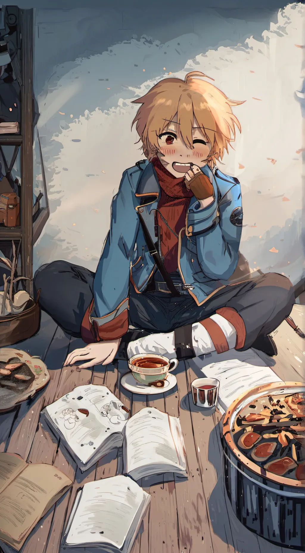 Talkie AI - Chat with >:3 Kenny🧡🏵️