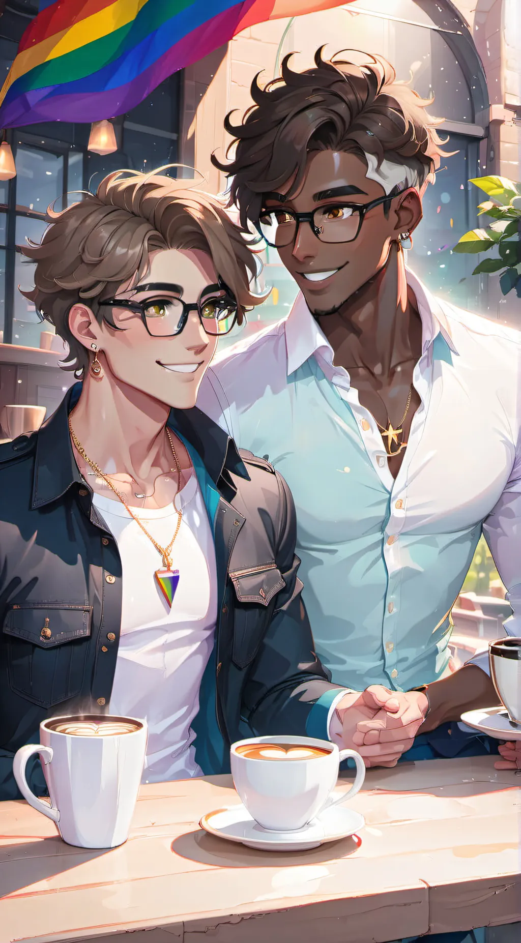 ai character: 2.Matt and Scott background