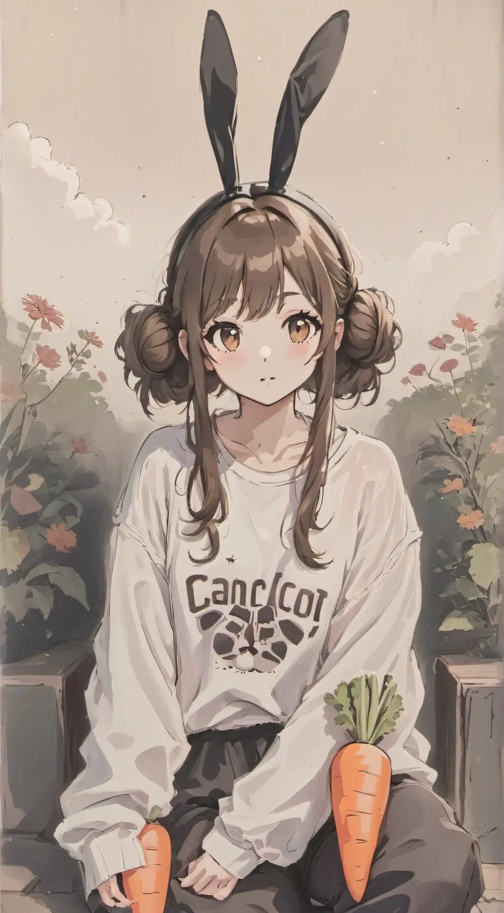 ai character: Harmony background