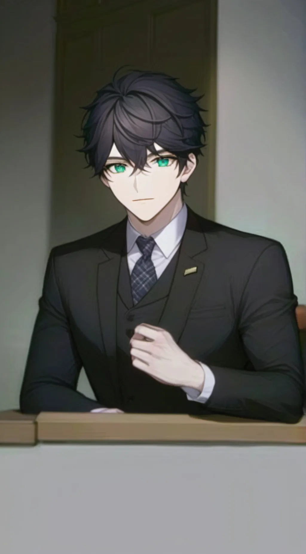 ai character: Daniel  background