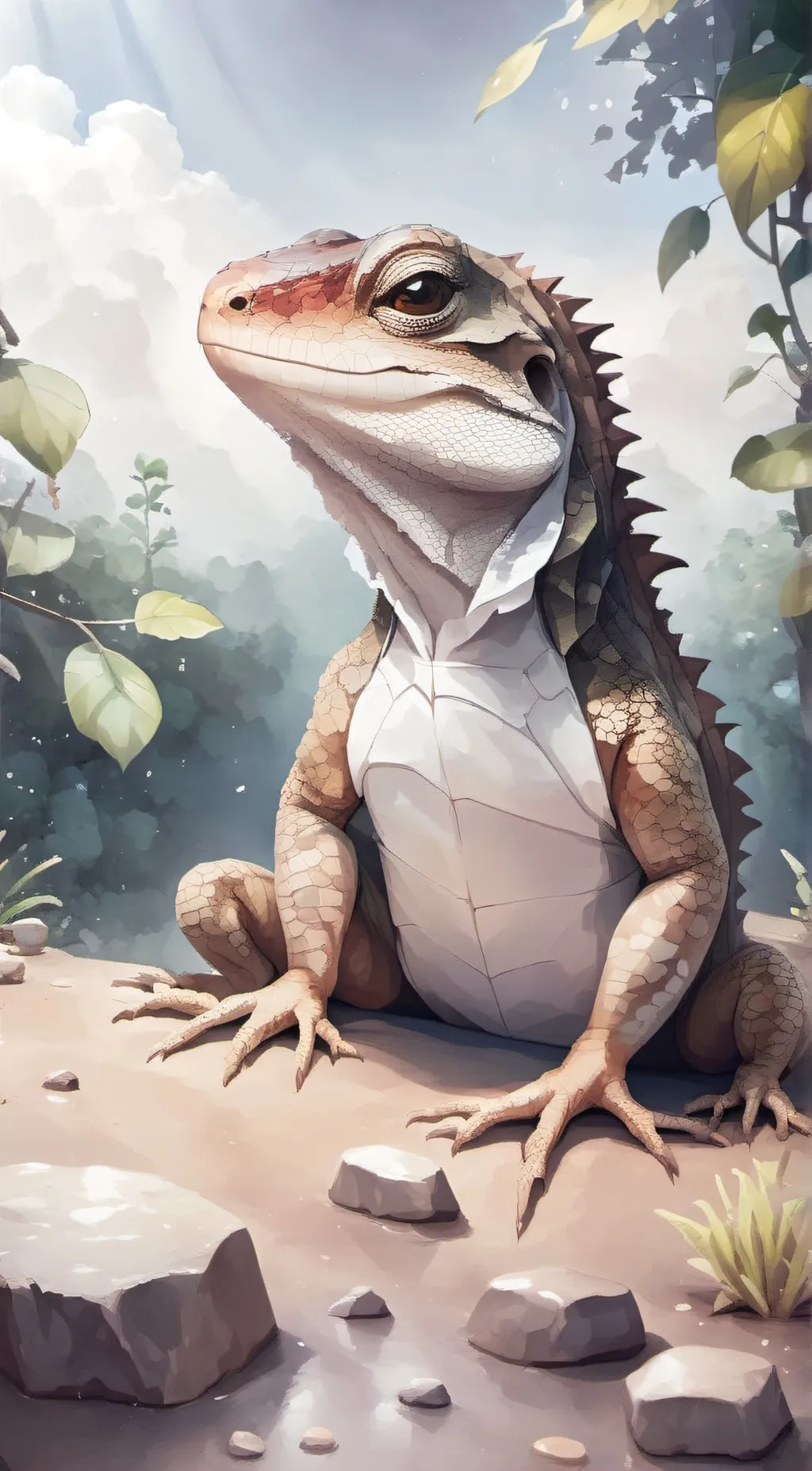 ai character: Spike background