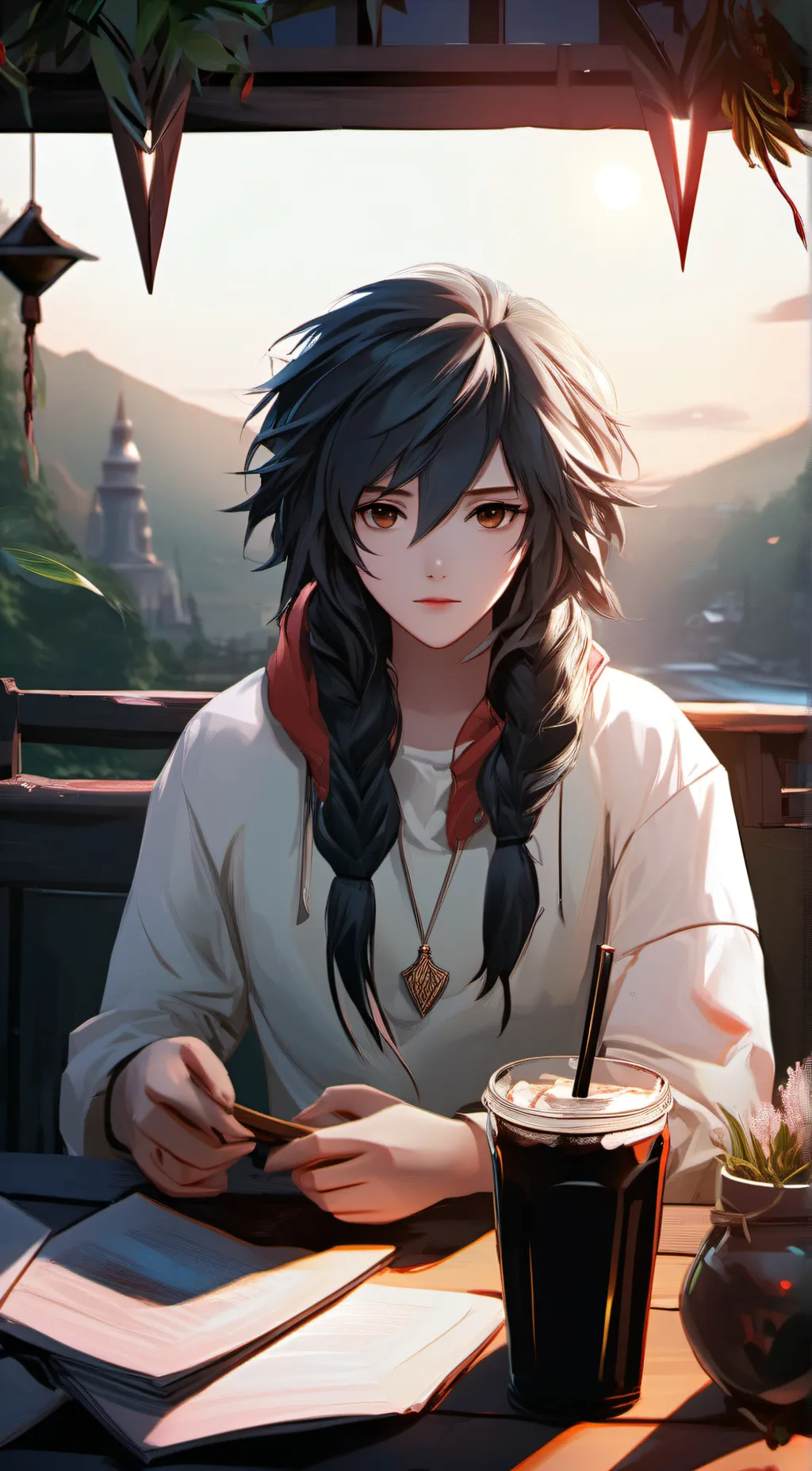 ai character: George background