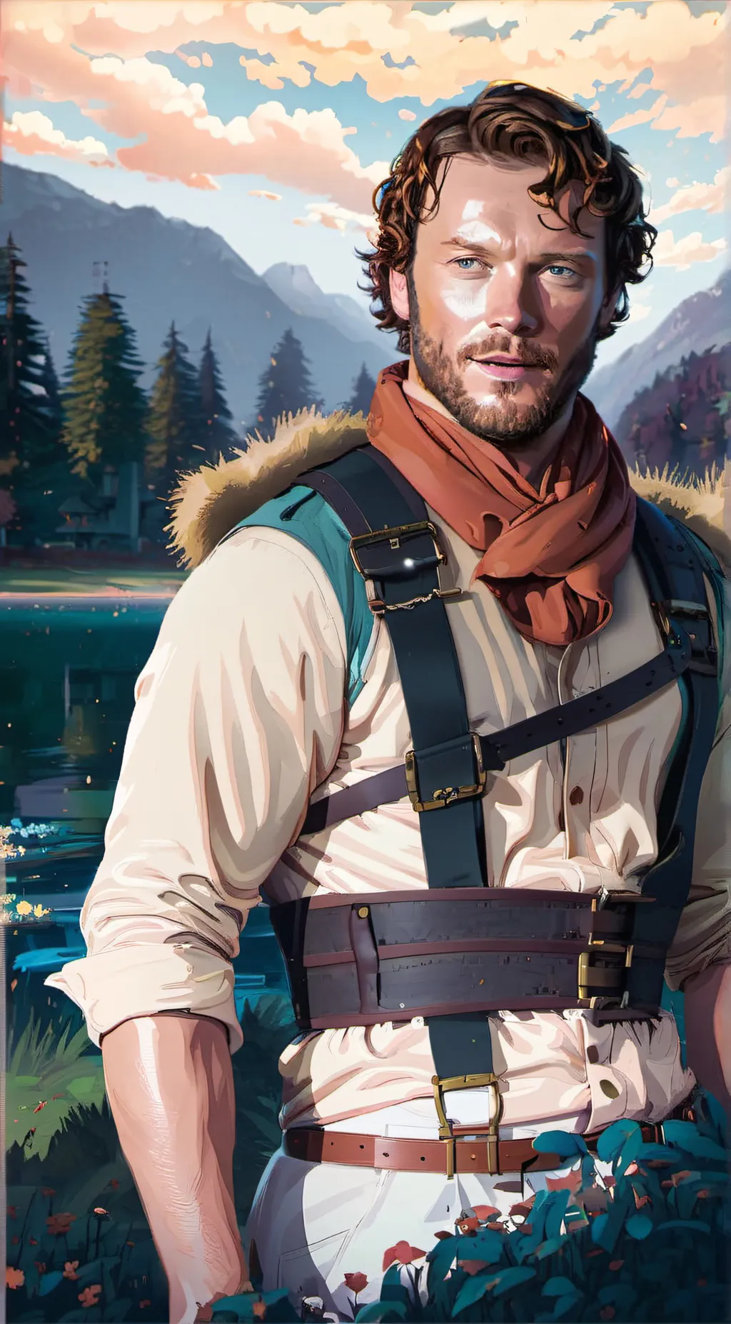 ai character: Rich Taggart  background