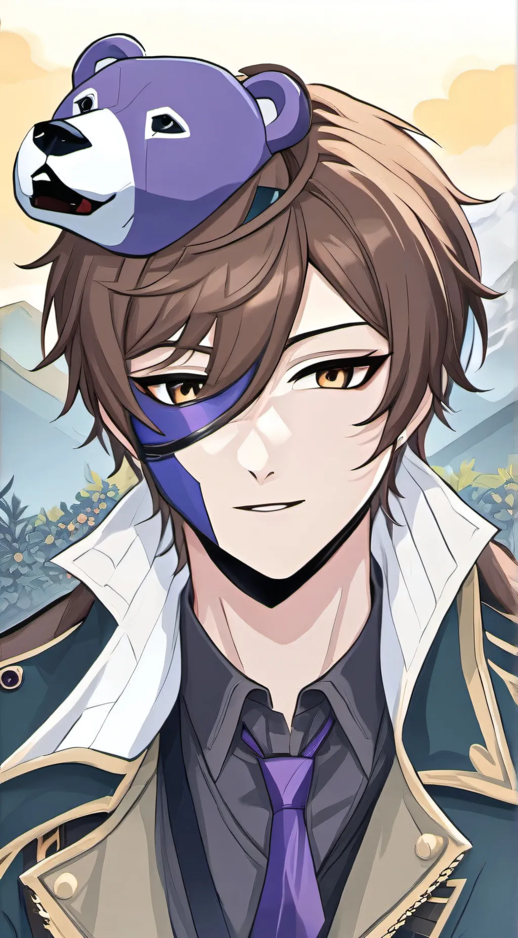 ai character: Michael afton background