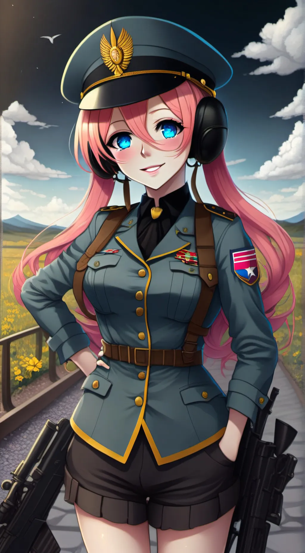 ai character: Pinky background