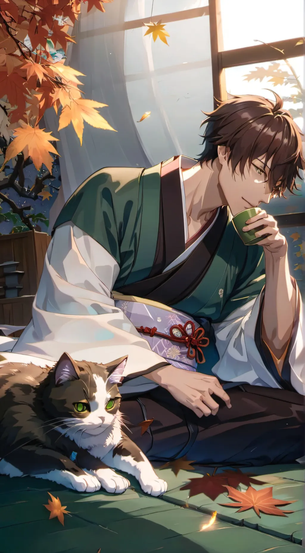 ai character: Chris background