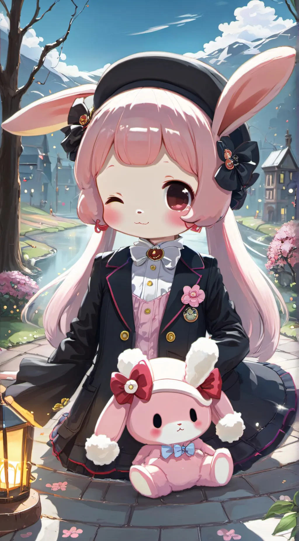 ai character: My Melody background
