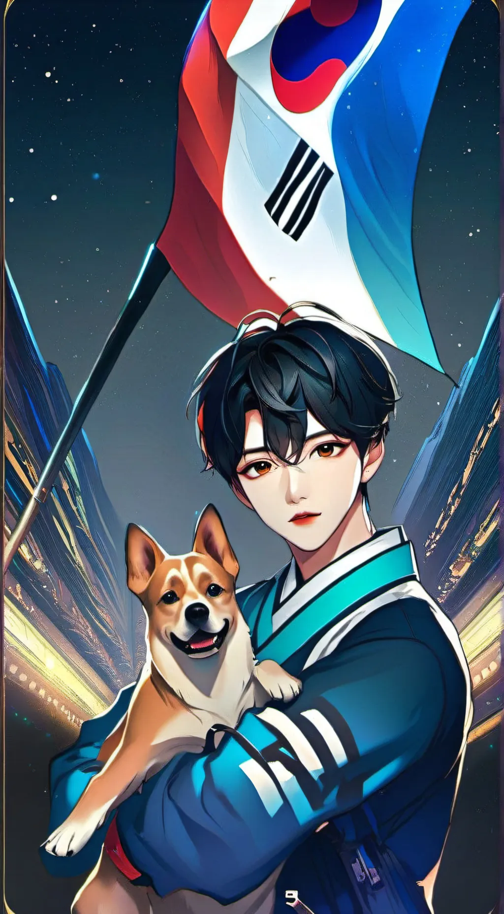 ai character: Korea🇰🇷 background