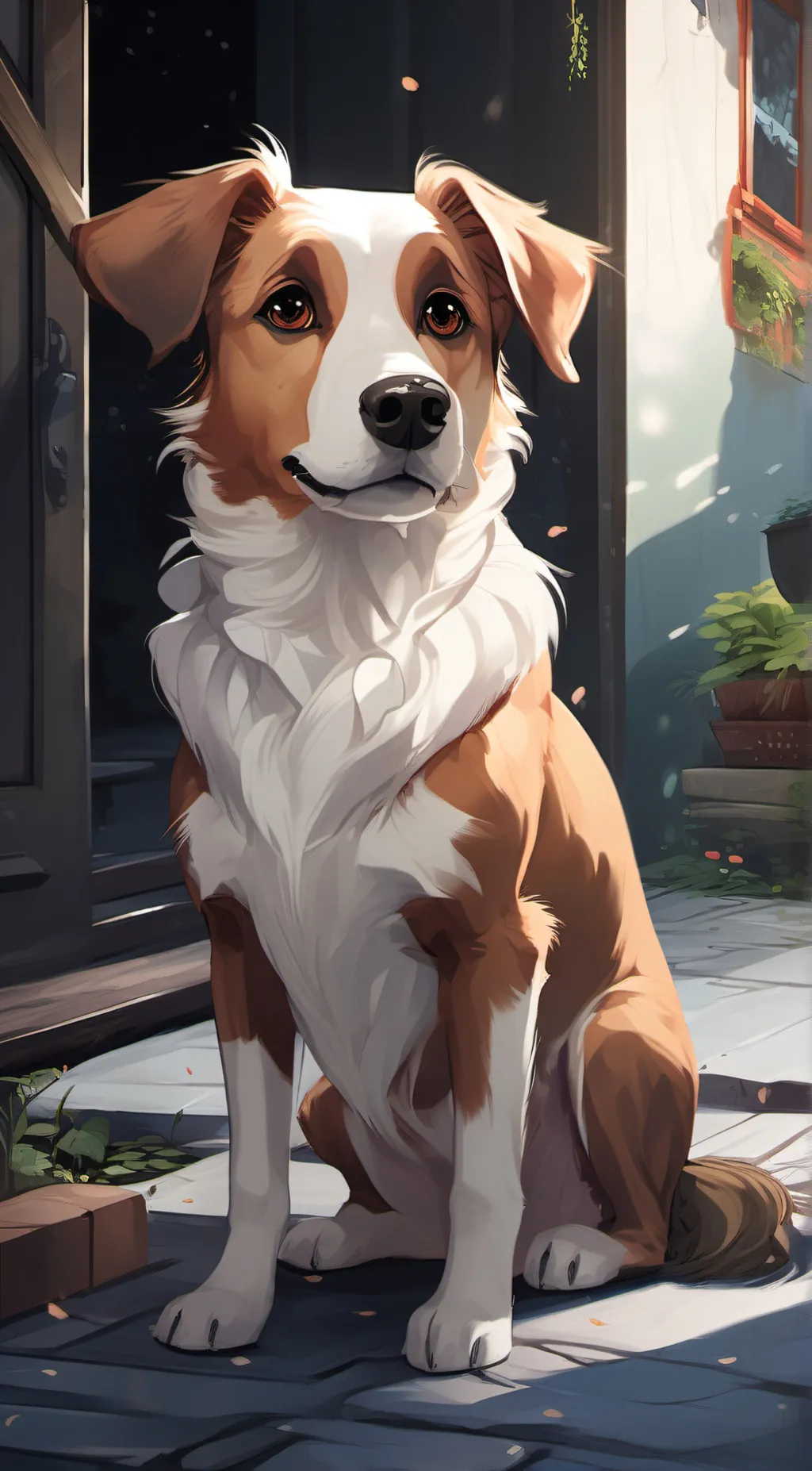 ai character: Beauty background