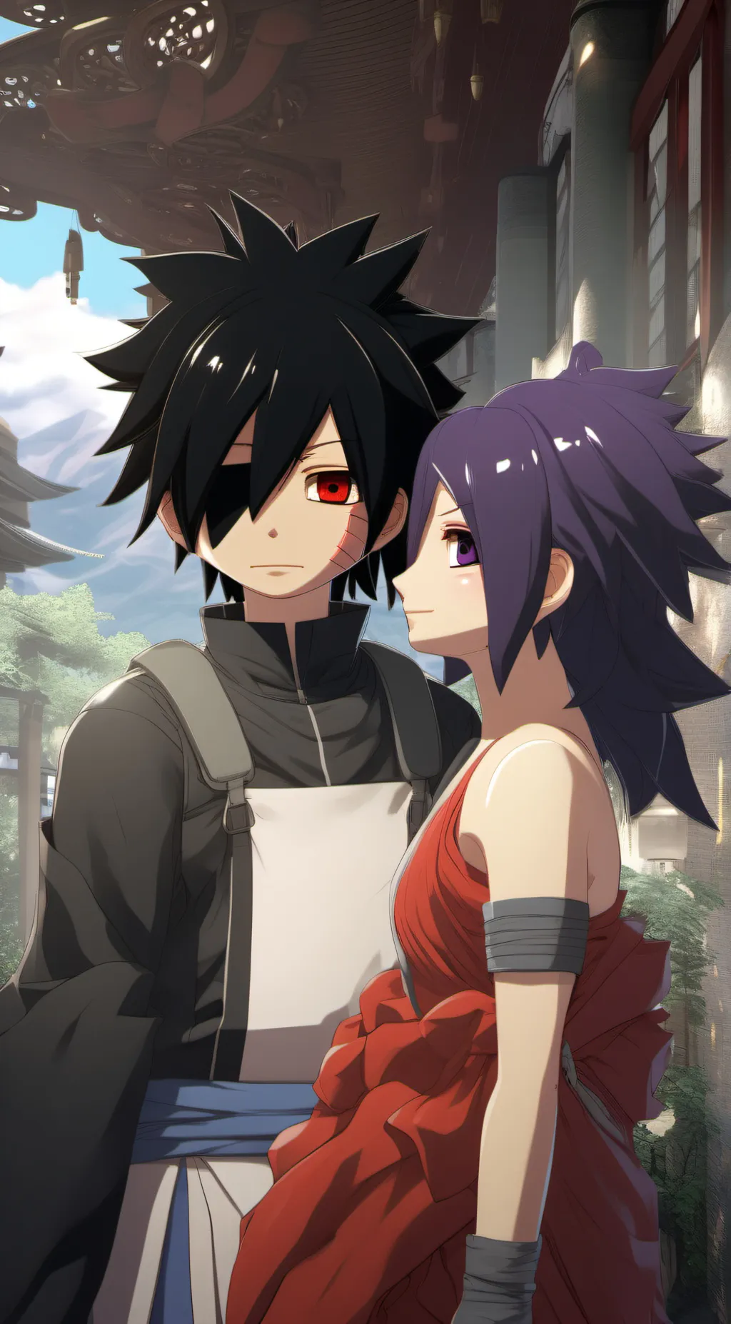 ai character: sasuke background