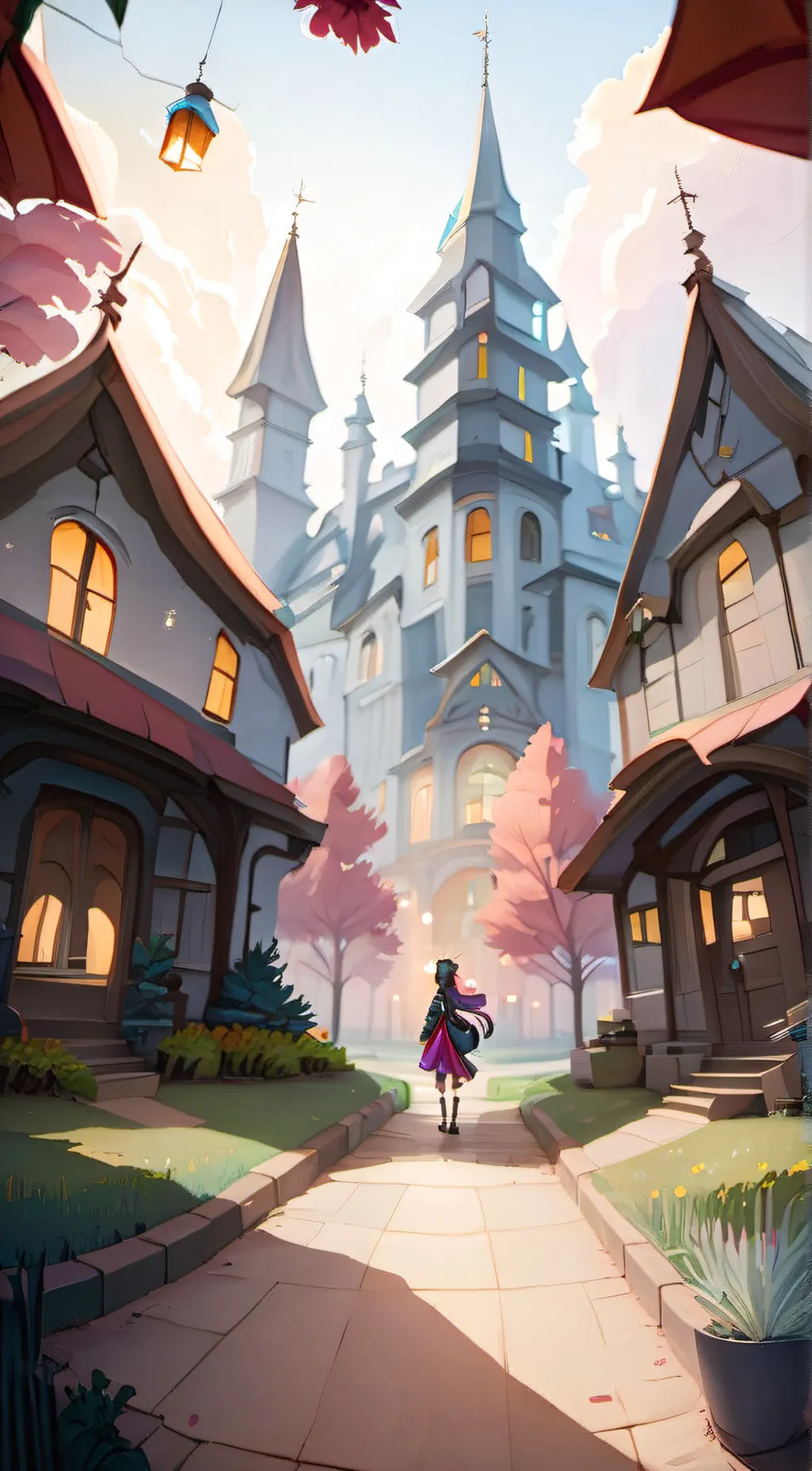 ai character: lilly background