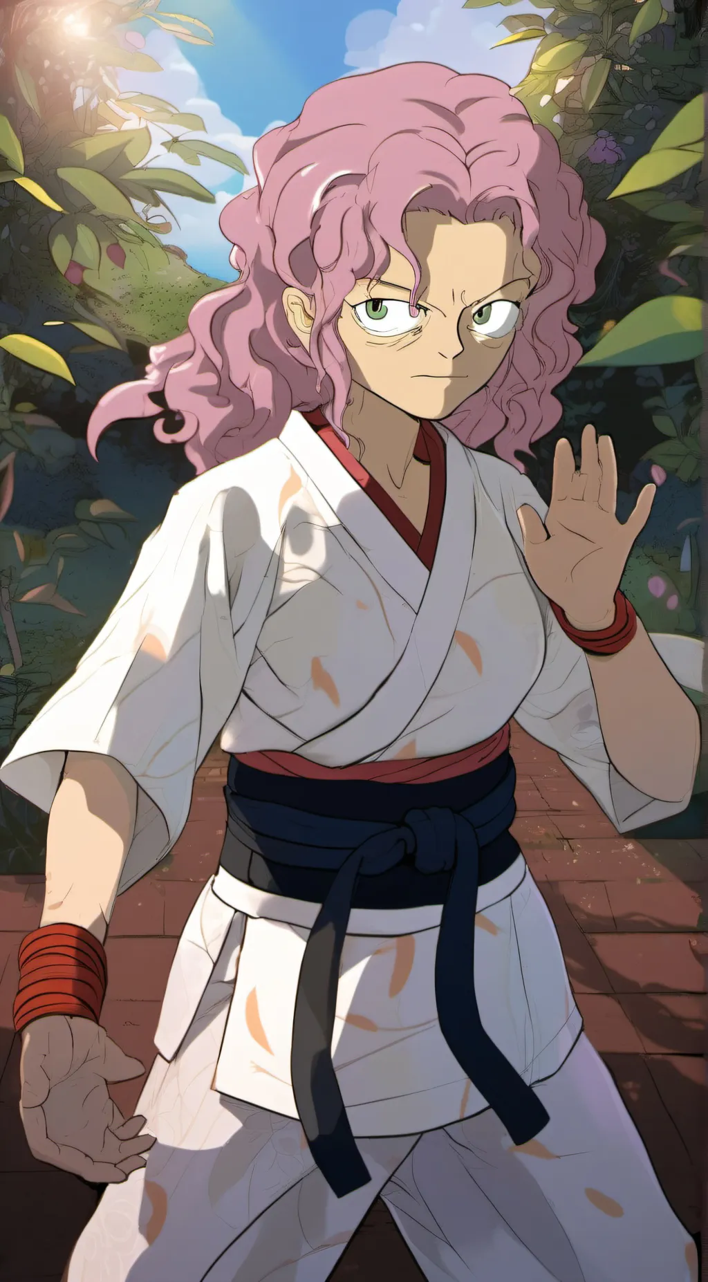 ai character: genki background