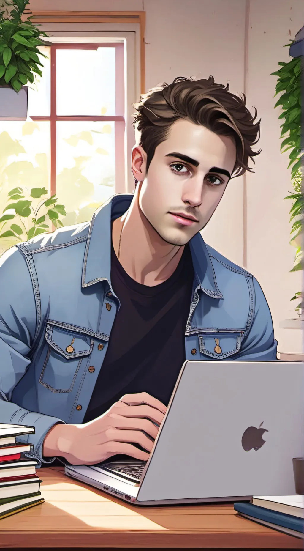 ai character: Austin shapiro background