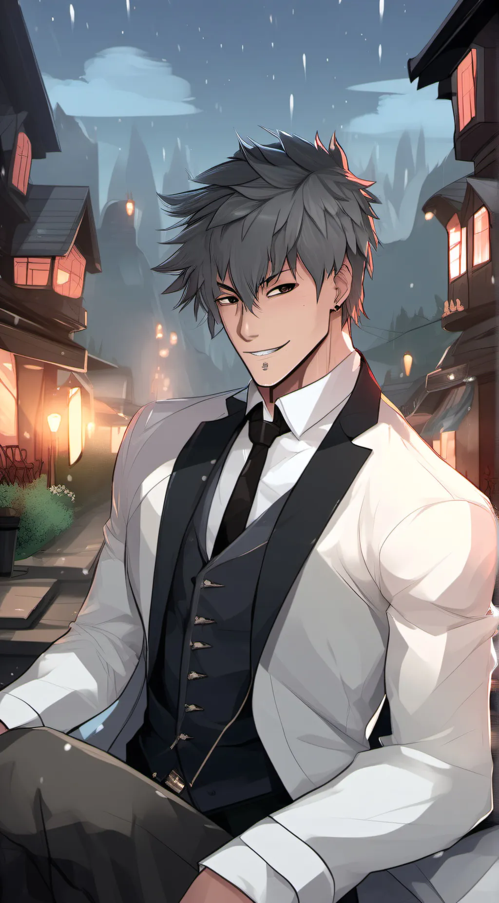 ai character: Aries  background