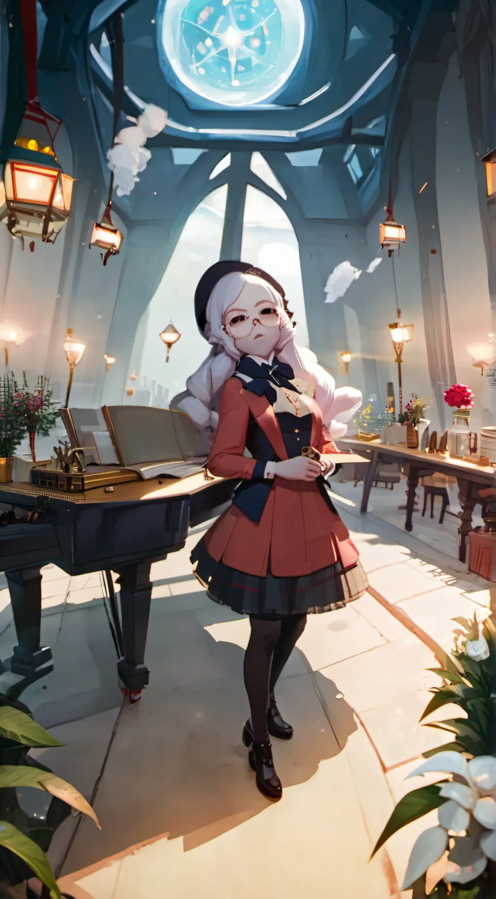 ai character: Elizabeth  background