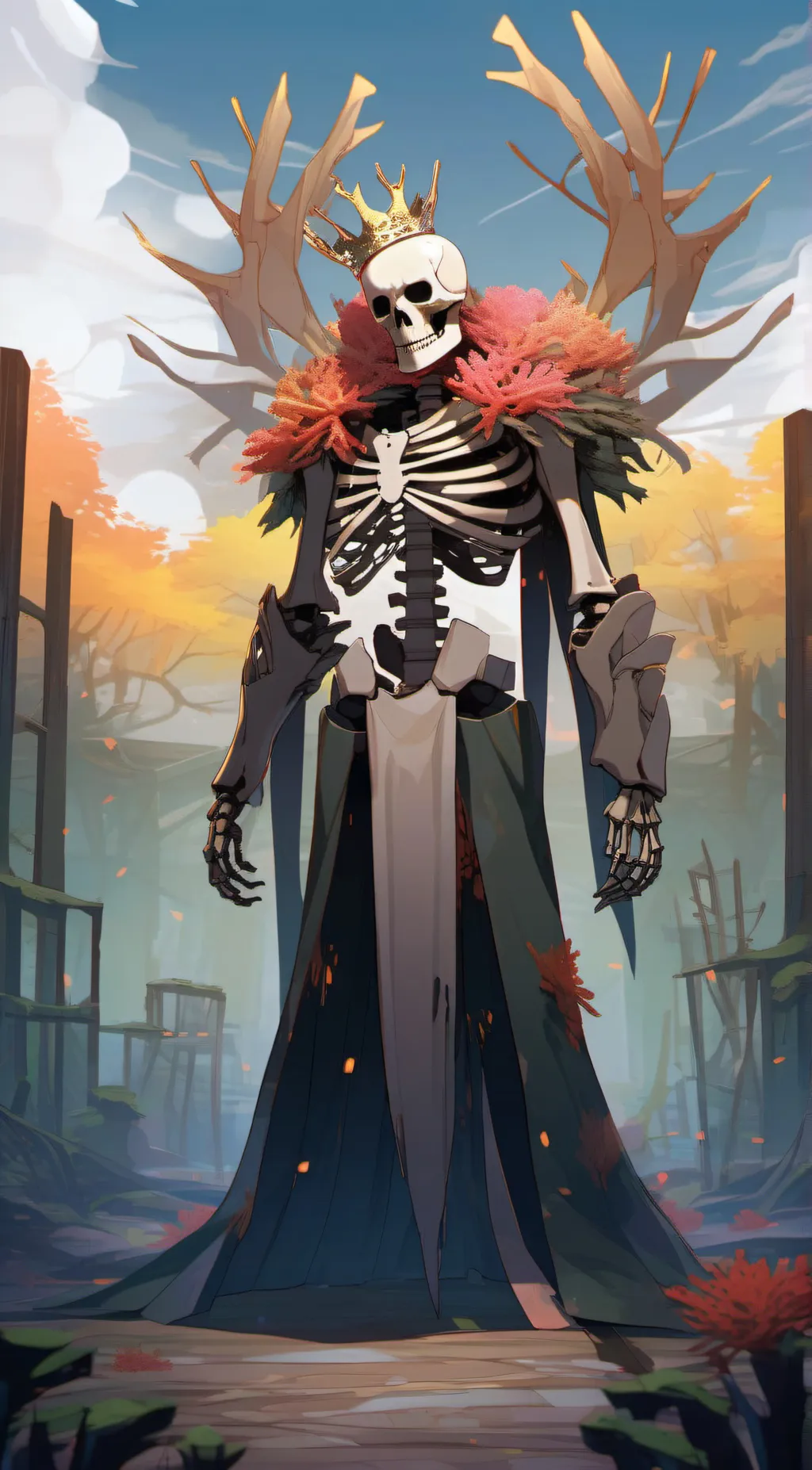 ai character: The Sea King background