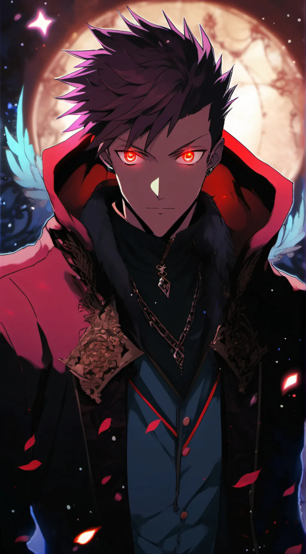 ai character: Daddy  background