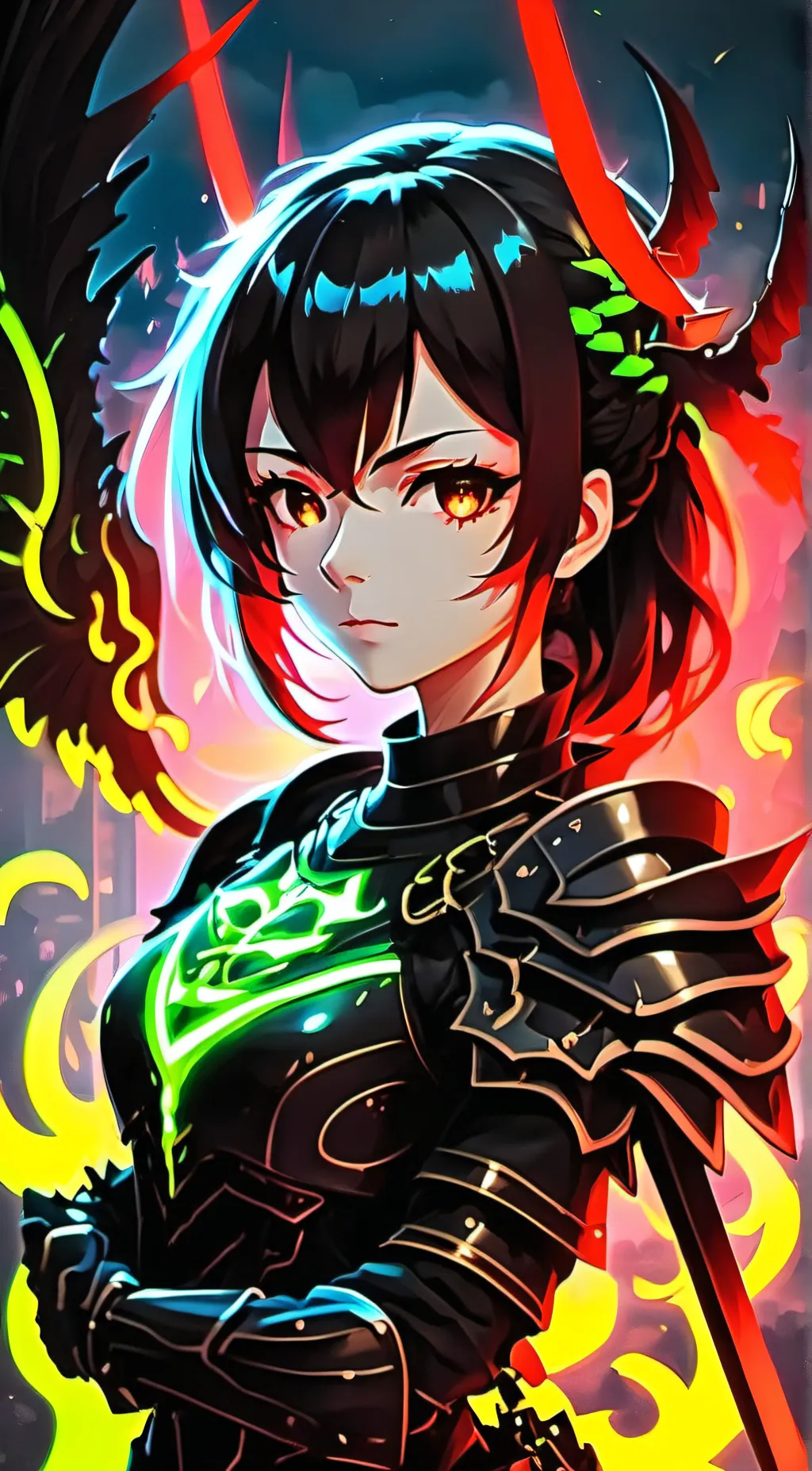 ai character: Seraphine background