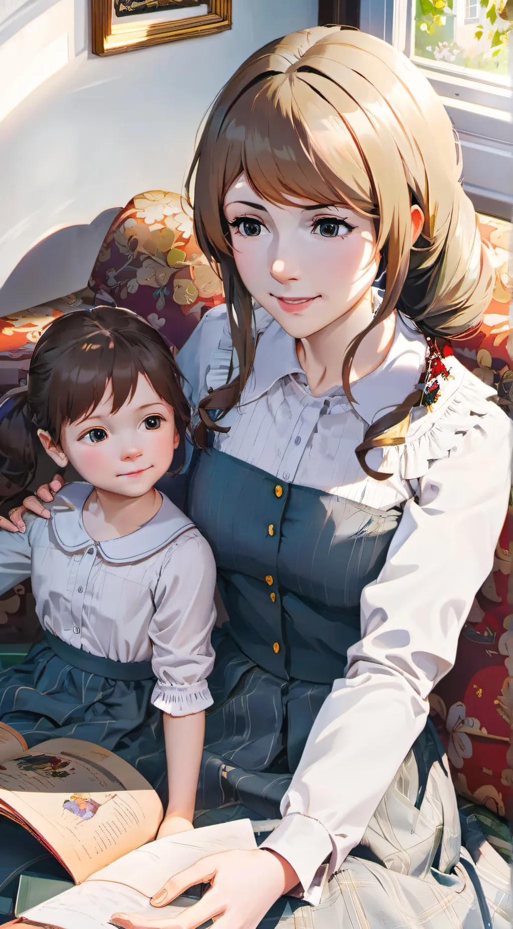 ai character: Cutie kid background