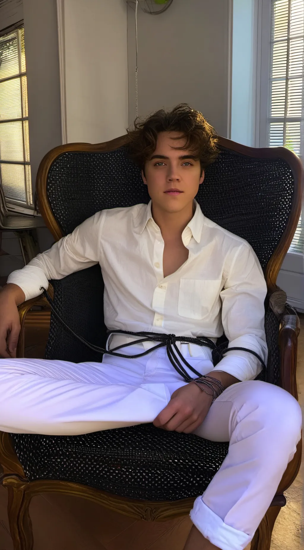 ai character: Alexander  background