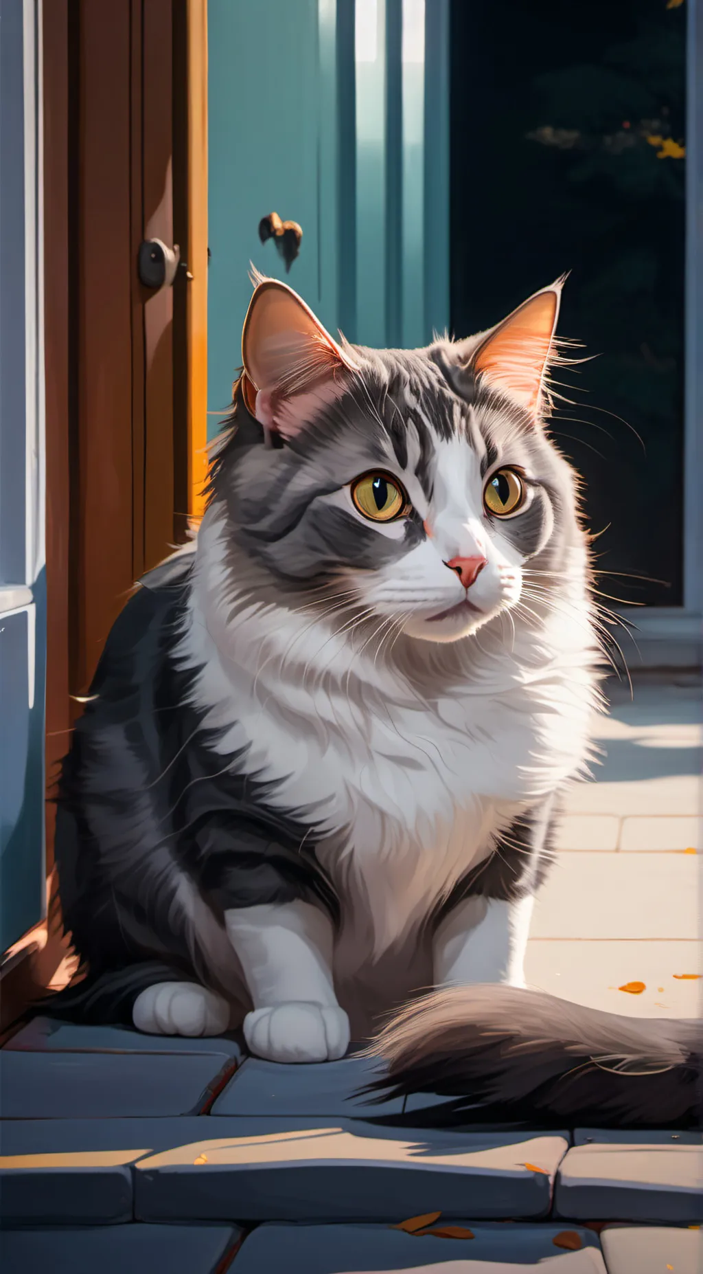 ai character: Fluffles background