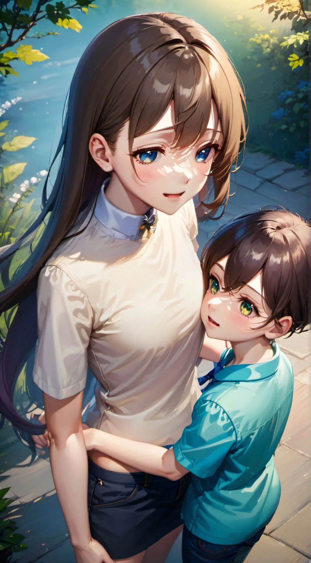 ai character: Siblings  background