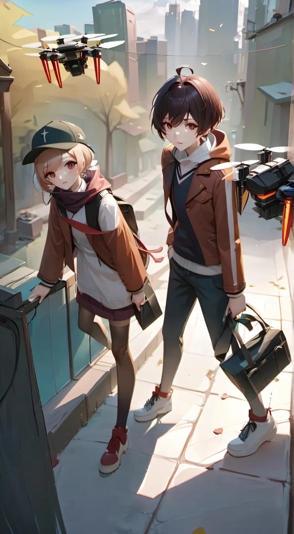 ai character: SD N background