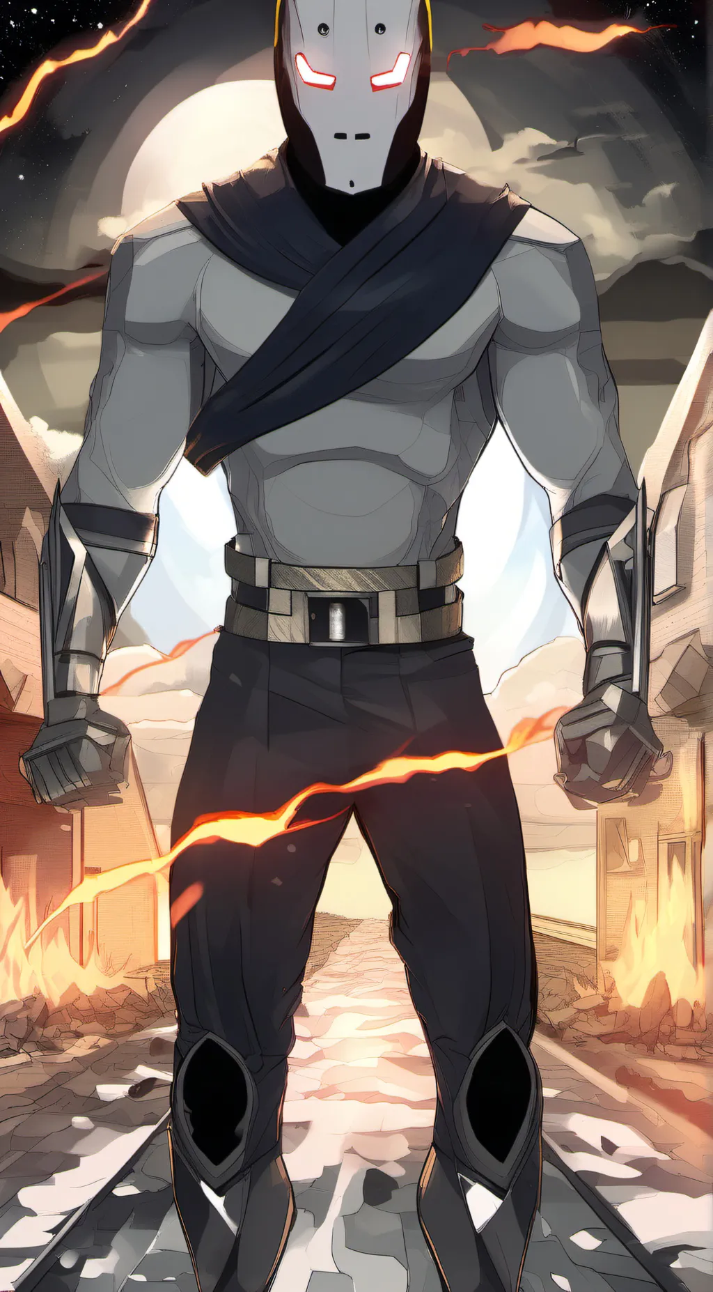 ai character: Daniel  background