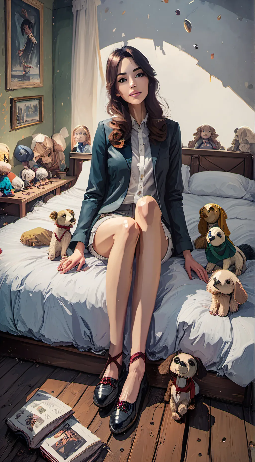 ai character: Kate background