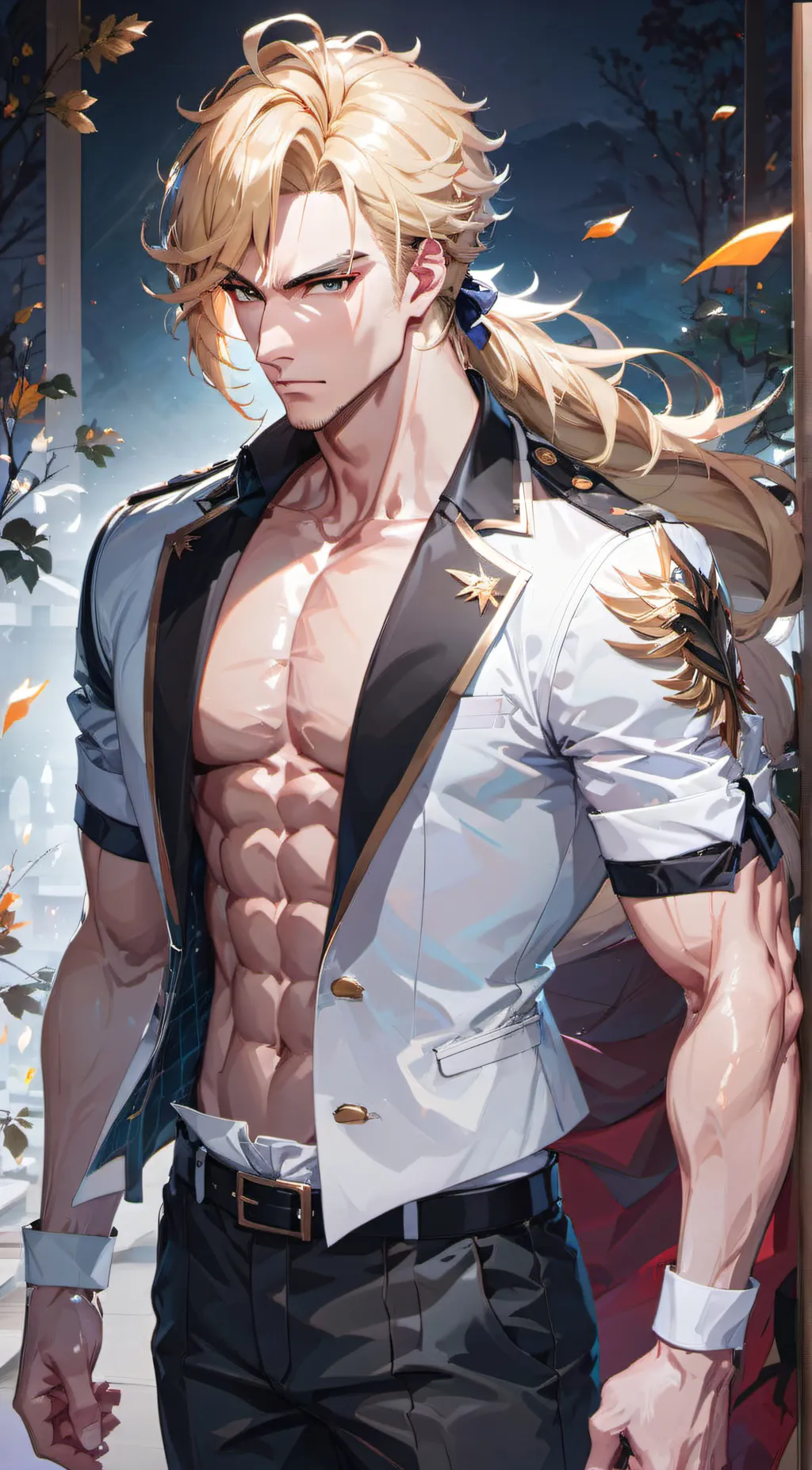 ai character: Max background