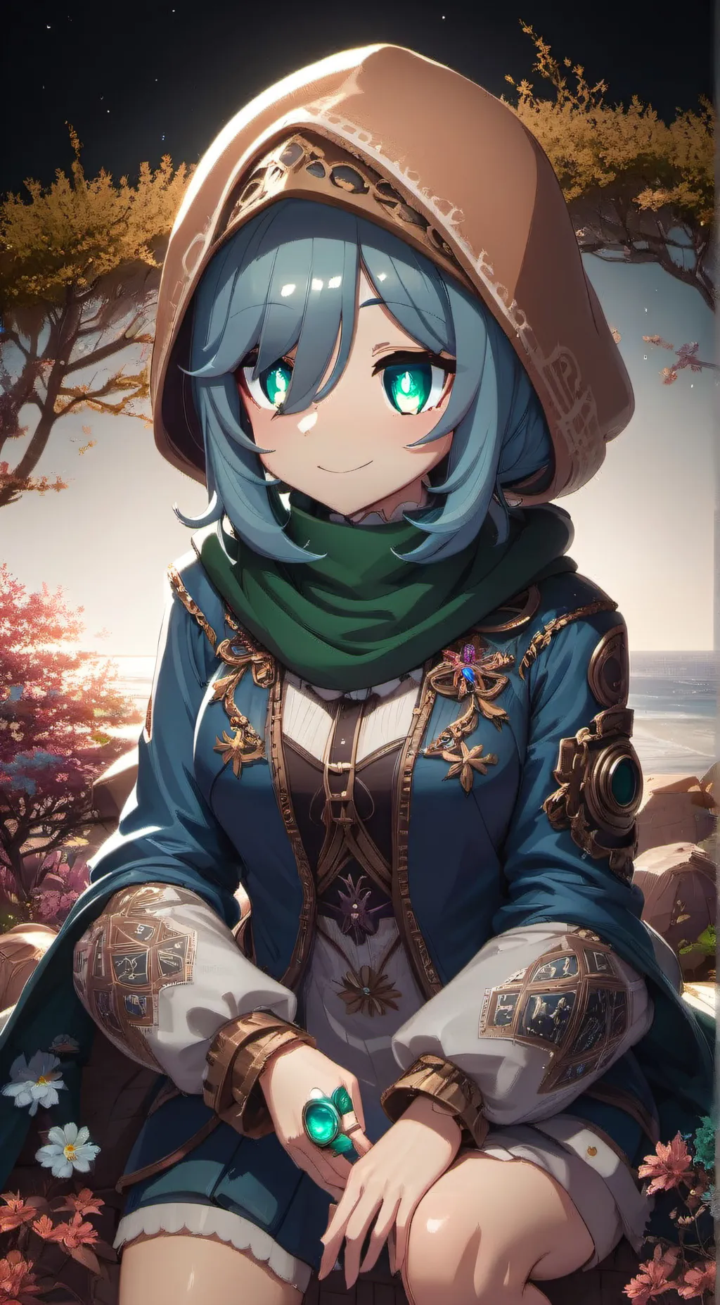 ai character: Earth♥︎★☆♡ background