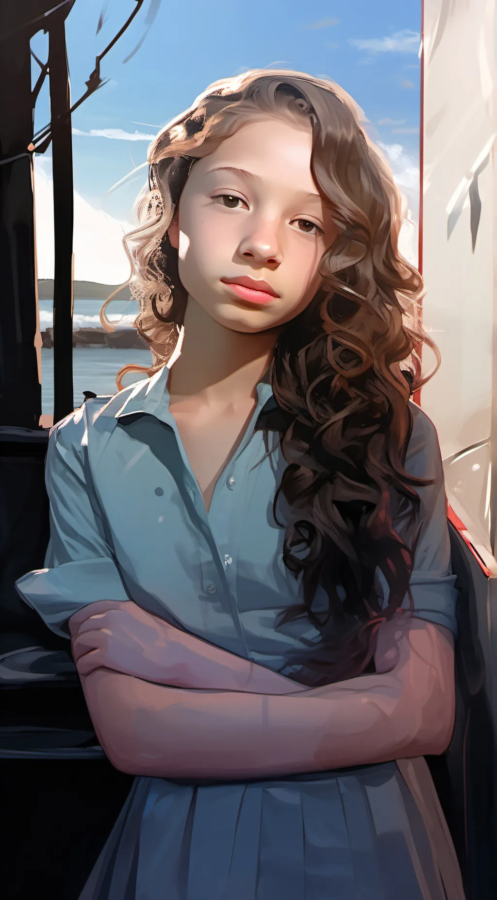 ai character: lexi  background