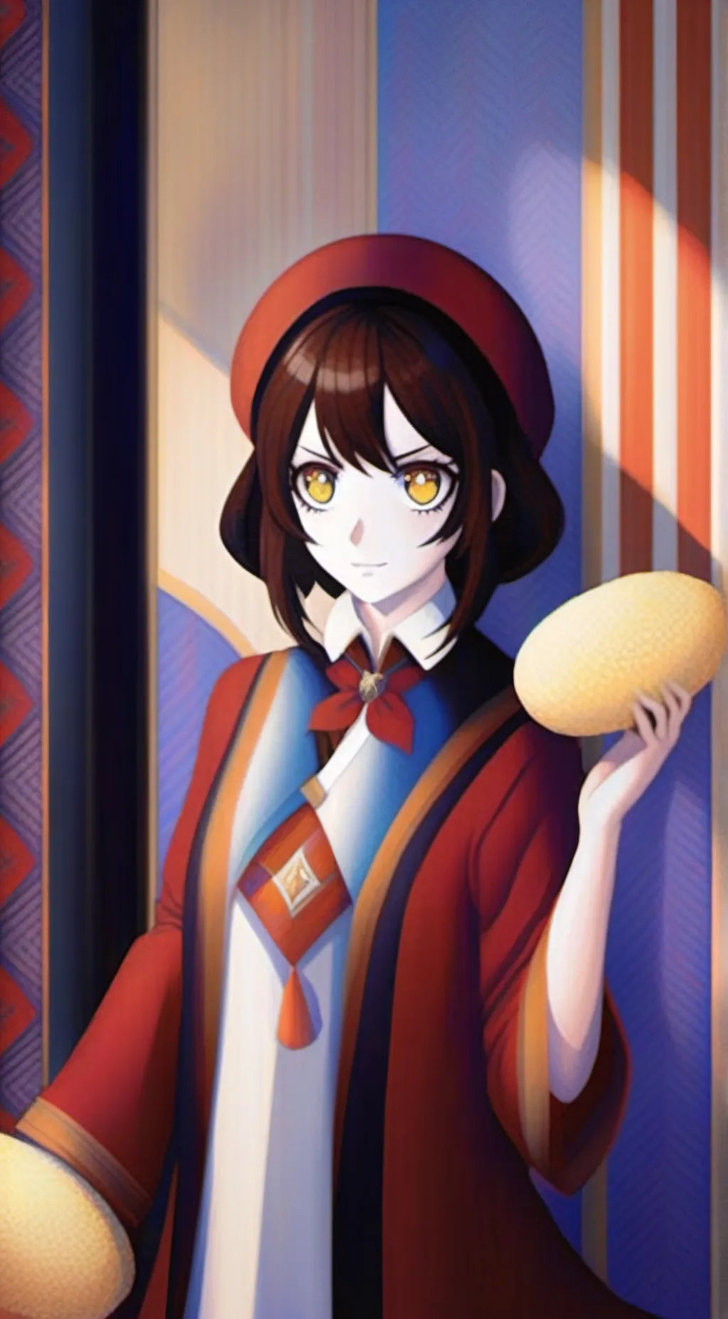 ai character: Pomni circus  background