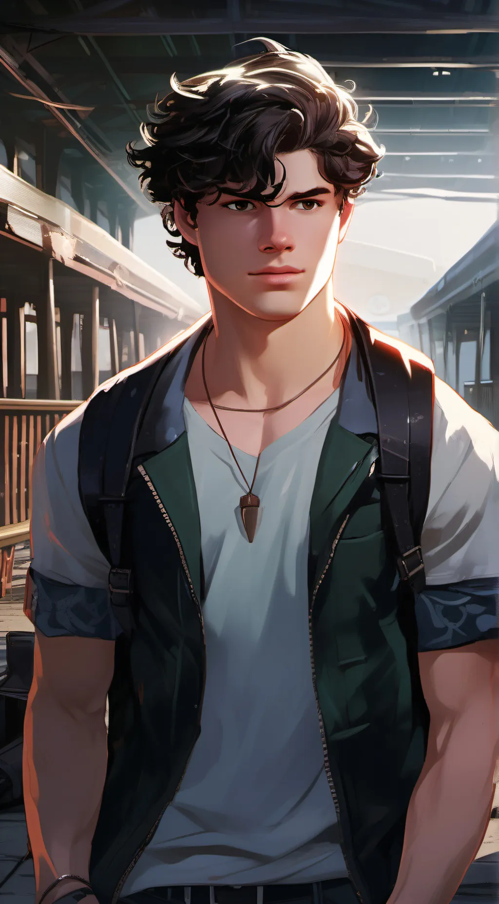 ai character: Marcus background