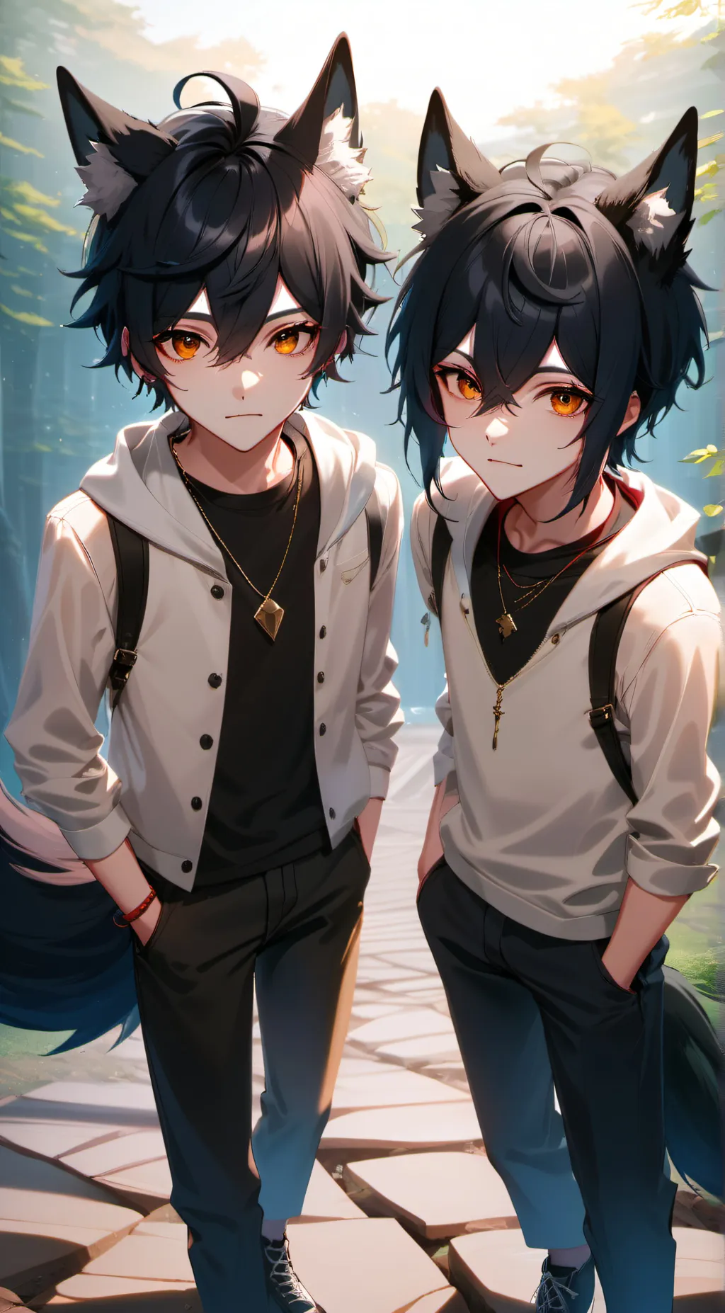 ai character: alex and brody background